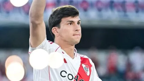 Gonzalo Tapia pelo River Plate. Foto: Marcelo Endelli/Getty Images
