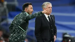 Davide Ancelotti era assistente do Real Madrid-ESP. Foto: Angel Martinez/Getty Images.