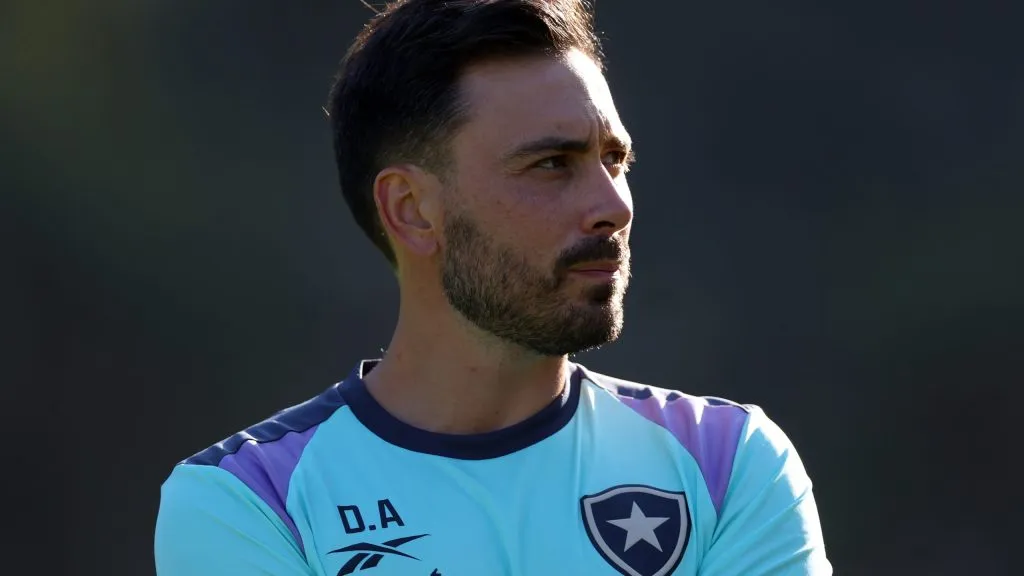 Davide Ancelotti no Botafogo. Foto: Vitor Silva/BFR