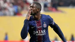 Dembélé em partida pelo PSG. (Photo by Kevin C. Cox/Getty Images)