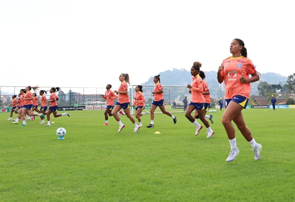 Último treino na Granja Comary antes da Copa América. Foto: Lívia Villas Boas/CBF
