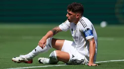 Valverde, meio-campista do Real Madrid contra o PSG - Foto: Dan Mullan/Getty Images