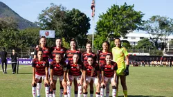 Jogadoras do Flamengo. Foto: Divulgação/Flamengo