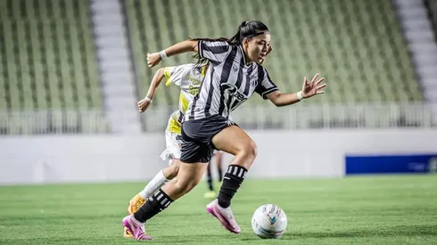 Jogadora do Vozão. Foto: Gabriel Silva/Ceará SC