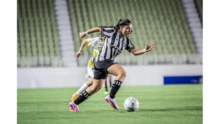 Jogadora do Vozão. Foto: Gabriel Silva/Ceará SC