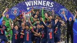 Paris Saint-Germain foi campeão europeu ao golear a Internazionale (Photo by Justin Setterfield)