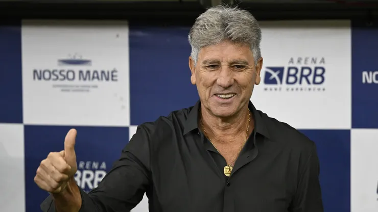 Renato Gaúcho técnico do Fluminense durante partida contra o Aparecidense no estadio Mane Garrincha pelo campeonato Copa Do Brasil 2025. Foto: Mateus Bonomi/AGIF
