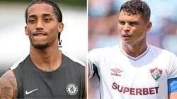 João Pedro e Thiago Silva: O medalhão foi fundamental na formação do Cria