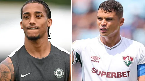 João Pedro e Thiago Silva: O medalhão foi fundamental na formação do Cria