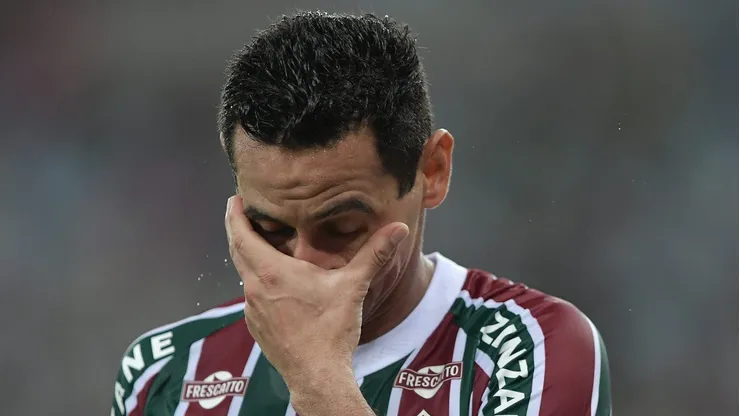 RJ - RIO DE JANEIRO - 29/04/2025 - COPA DO BRASIL 2025, FLUMINENSE X APARECIDENSE - Ganso jogador do Fluminense durante partida contra o Aparecidense no estadio Maracana pelo campeonato Copa Do Brasil 2025.