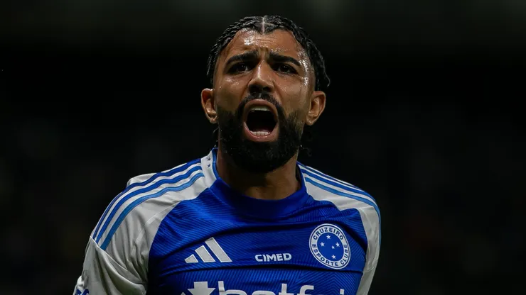 MG - BELO HORIZONTE - 01/06/2025 - BRASILEIRO A 2025, CRUZEIRO X PALMEIRAS - Gabigol jogador do Cruzeiro durante partida contra o Palmeiras no estadio Mineirao pelo campeonato Brasileiro A 2025. Foto: Fernando Moreno/AGIF