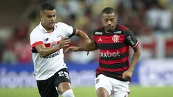Flamengo x São Paulo se enfrentam pelo Brasileirão. Foto: Jorge Rodrigues/AGIF