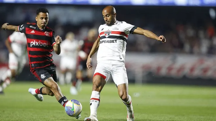 São Paulo enfrenta o Flamengo no retorno do Brasileirão. Foto: Paulo Pinto/São Paulo FC