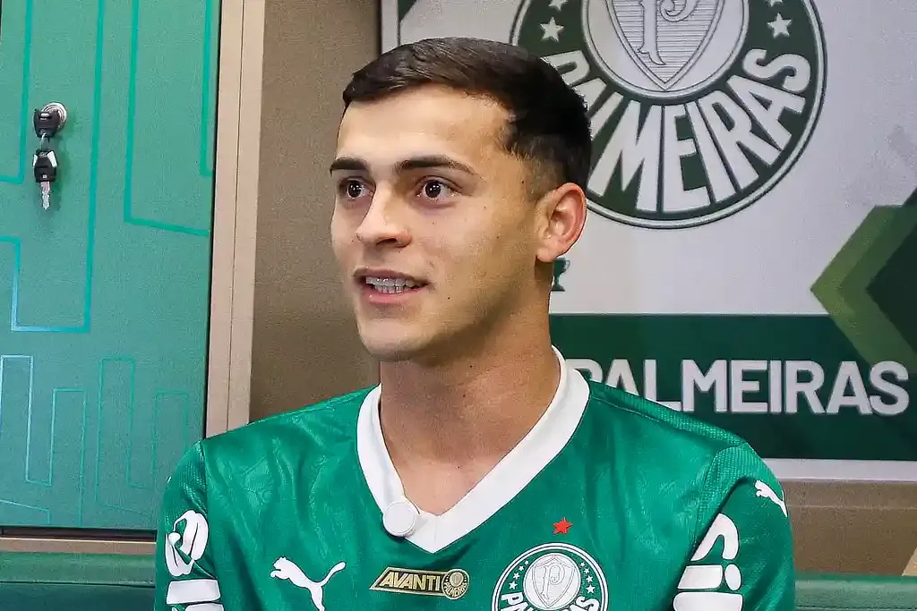 Ramon Sosa é do Palmeiras – Foto: Site oficial do Palmeiras