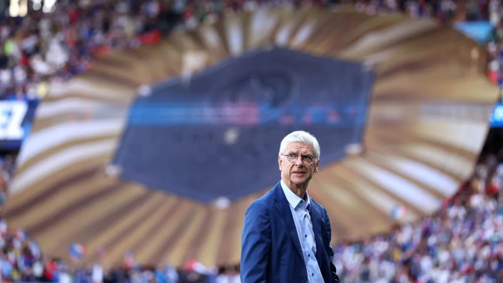 Arsène Wenger no Mundial. Foto: Alex Pantling/Getty Images