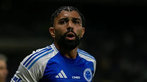 MG - BELO HORIZONTE - 01/06/2025 - BRASILEIRO A 2025, CRUZEIRO X PALMEIRAS - Gabigol jogador do Cruzeiro durante partida contra o Palmeiras no estadio Mineirao pelo campeonato Brasileiro A 2025.