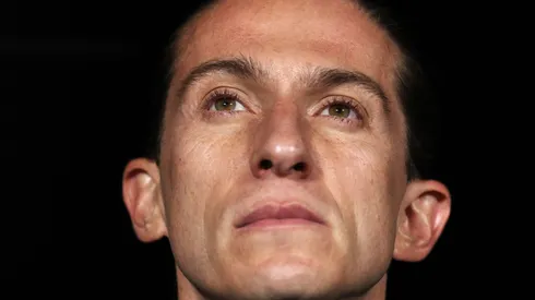 Filipe Luís durante partida contra o LAFC