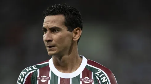 RJ - RIO DE JANEIRO - 20/04/2025 - BRASILEIRO A 2025, FLUMINENSE X VITORIA - Paulo Henrique Ganso jogador do Fluminense durante partida contra o Vitoria no estadio Maracana pelo campeonato Brasileiro A 2025. Foto: Jorge Rodrigues/AGIF