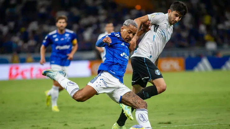 Cruzeiro x Grêmio se enfrentam pelo Campeonato Brasileiro. Foto: Fernando Moreno/AGIF