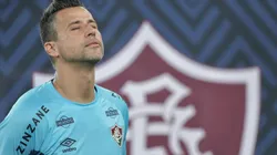 Fábio é o sexto goleiro com mais jogos sem sofrer gols no Fluminense. Foto: Thiago Ribeiro/AGIF