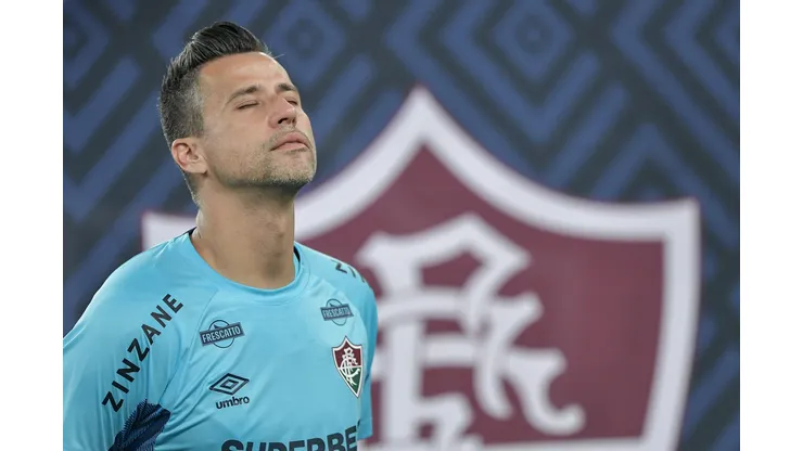 Fábio é o sexto goleiro com mais jogos sem sofrer gols no Fluminense. Foto: Thiago Ribeiro/AGIF