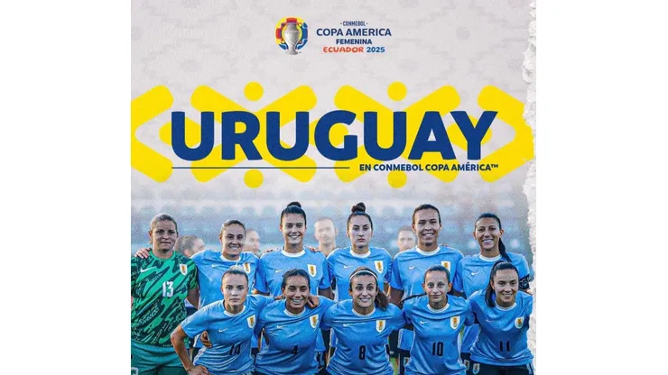 Seleção uruguaia. Foto: Reprodução/Instagram/@copaamerica