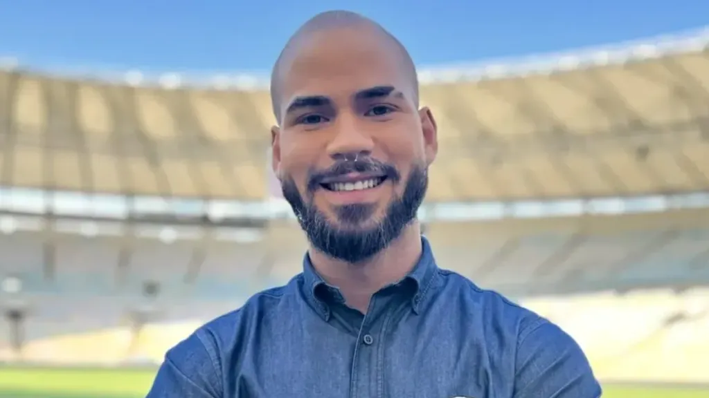 Lucas Pedrosa, jornalista e comentarista. Foto: Divulgação.