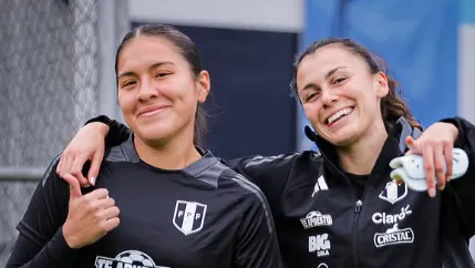 Jogadoras da Seleção Feminina do Peru