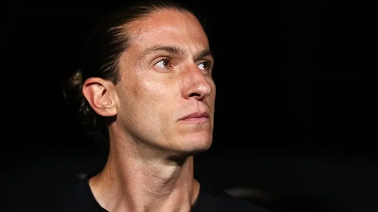 Filipe Luís durante partida entre Los Angeles FC e Flamengo, pelo Mundial de Clubes. Foto: Dan Mullan