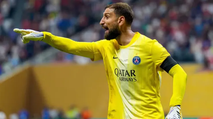 Donnarumma Paris Saint Germain Bayern de Munique — Foto Andrew J. Clark ISI Photos Getty Images
