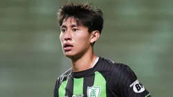 Miguelito durante partida do Coelho na Série B