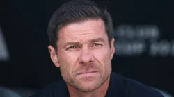 EAST RUTHERFORD, NEW JERSEY - JULY 09: Xabi Alonso, Head Coach of Real Madrid C.F., looks on during the FIFA Club World Cup 2025 semi-final match between Paris Saint-Germain and Real Madrid CF at MetLife Stadium on July 09, 2025 in East Rutherford, New Jersey. (Photo by Dan Mullan/Getty Images)