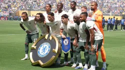 EAST RUTHERFORD, NEW JERSEY - JULY 08: Players of Chelsea FC pose for a team photo prior to the FIFA Club World Cup 2025 semi-final match between Fluminense FC and Chelsea FC at MetLife Stadium on July 08, 2025 in East Rutherford, New Jersey. (Photo by Alex Grimm/Getty Images)