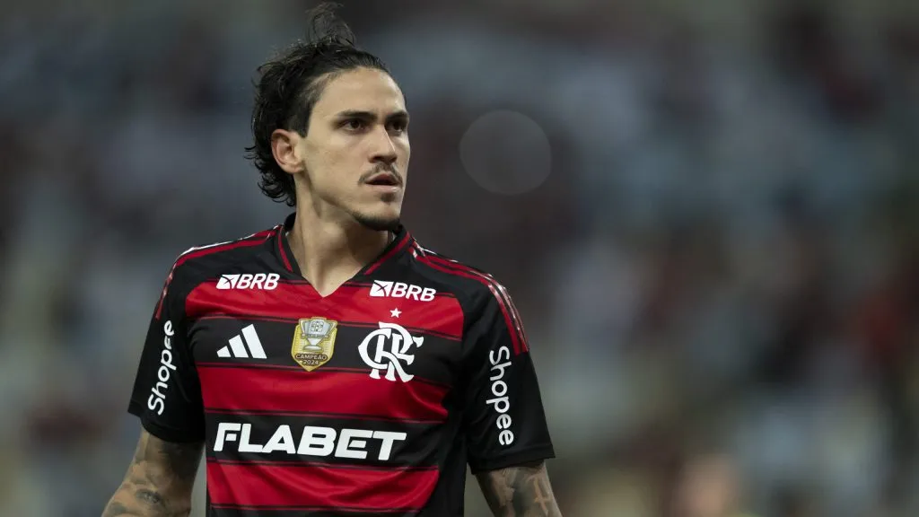 Pedro, atacante do Flamengo. Foto: Jorge Rodrigues/AGIF