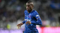 WROCLAW, POLAND - MAY 28: Nicolas Jackson of Chelsea in action during the UEFA Conference League Final 2025 between Real Betis Balompie and Chelsea FC at on May 28, 2025 in Wroclaw, Poland. (Photo by Stuart Franklin/Getty Images)
