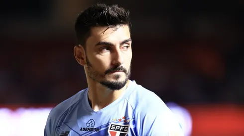 SP - SAO PAULO - 14/05/2025 - COPA LIBERTADORES 2025, SAO PAULO X LIBERTAD - Rafael goleiro do Sao Paulo durante partida contra o Libertad no estadio Morumbi pelo campeonato Copa Libertadores 2025. Foto: Marcello Zambrana/AGIF