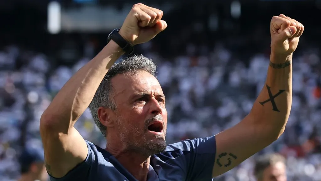 Luís Enrique, técnico do Paris Saint-Germain