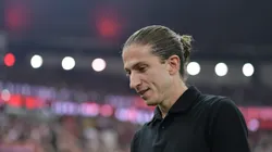 RJ - RIO DE JANEIRO - 01/06/2025 - BRASILEIRO A 2025, FLAMENGO X FORTALEZA - Filipe Luis tecnico do Flamengo durante partida contra o Fortaleza no estadio Maracana pelo campeonato Brasileiro A 2025. Foto: Thiago Ribeiro/AGIF