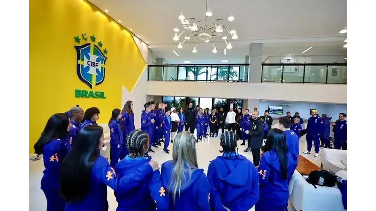 Seleção brasileira pronta para a Copa América. Foto: Lívia Villas Boas/CBF