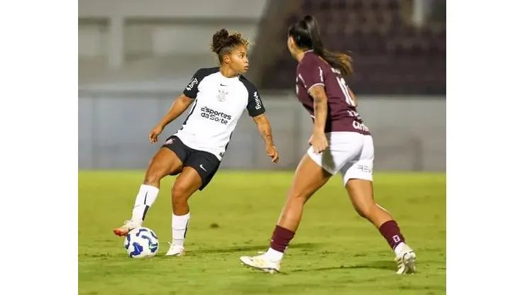 Dayana Rodríguez, do Corinthians, é uma das estrangeiras no Brasileiro Feminino. Foto: Divulgação/Corinthians