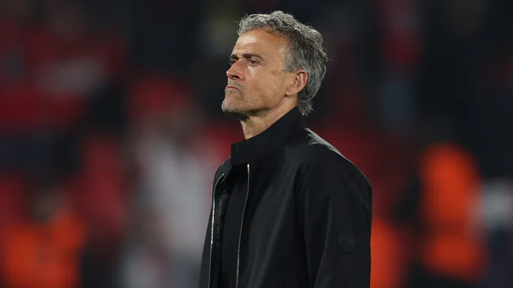 Luis Enrique é o técnico do PSG. Foto: Richard Heathcote/Getty Images