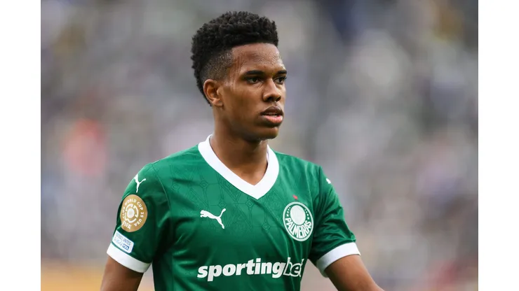 Estêvão encerra o ciclo no Palmeiras. Photo by David Ramos/Getty Images