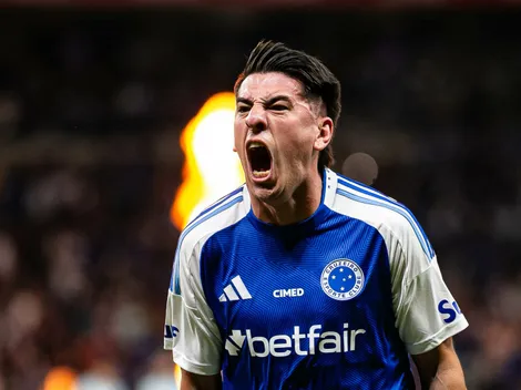 Villalba se emociona com primeiro gol no Cruzeiro