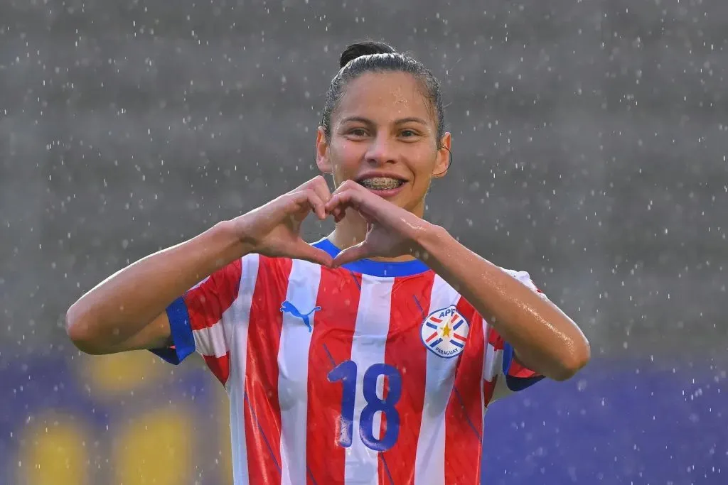 Claudia Martínez, jogadora do Paraguai. Foto: Divulgação/Copa América