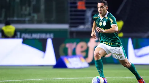 Fabinho, ex-jogador do Palmeiras, durante partida contra o Atletico-GO no estadio Arena Allianz Parque pelo campeonato Brasileiro A 2024. Foto: Marcello Zambrana/AGIF