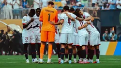 Time do PSG em campo antes da final do Mundial de Clubes - Foto: Reprodução/PSG
