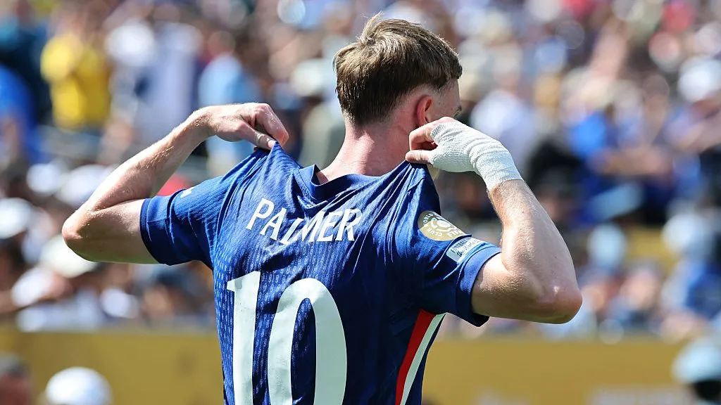 Cole Palmer foi eleito o craque do Mundial. Foto: Alex Grimm/Getty Images.