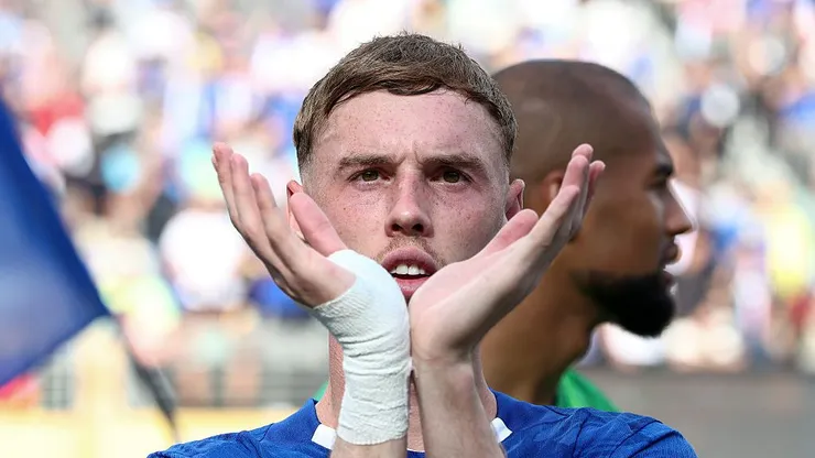 Cole Palmer, jogador do Chelsea-ING. Foto: Kevin Lamarque - Pool/Getty Images.