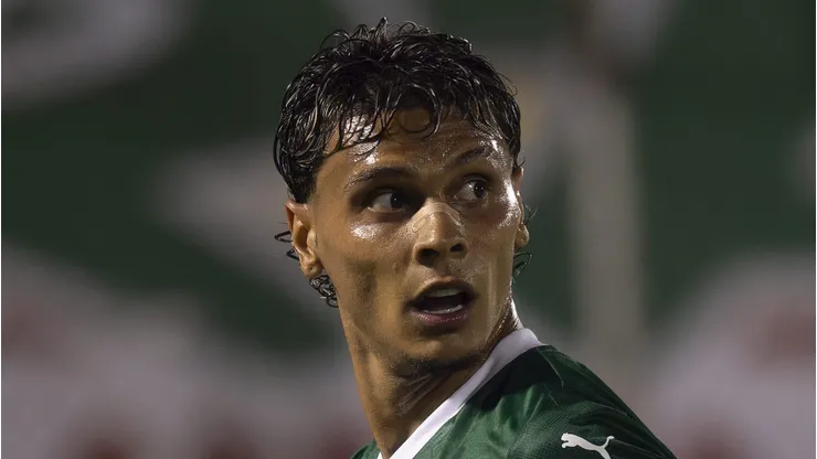Richard Ríos recebeu propostas para deixar o Palmeiras. Foto: Anderson Romao/AGIF