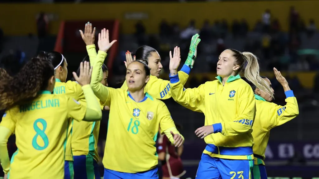Jogadoras da Seleção Brasileira Feminina na Copa América